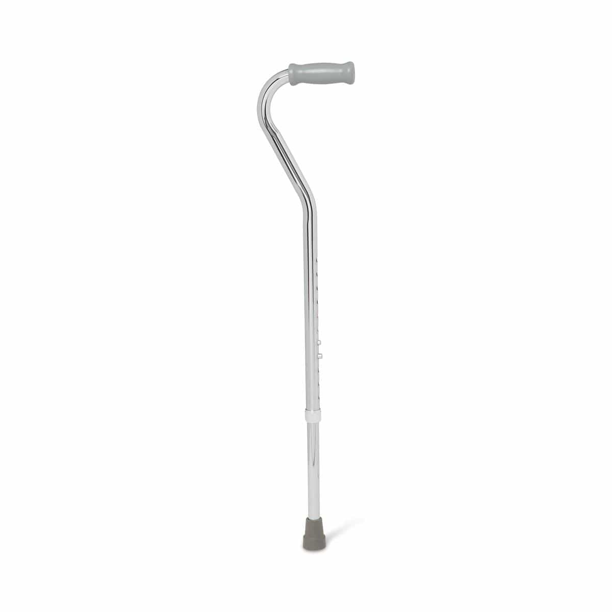 Medline Chrome / Single Item Medline Offset Handle Bariatric Cane