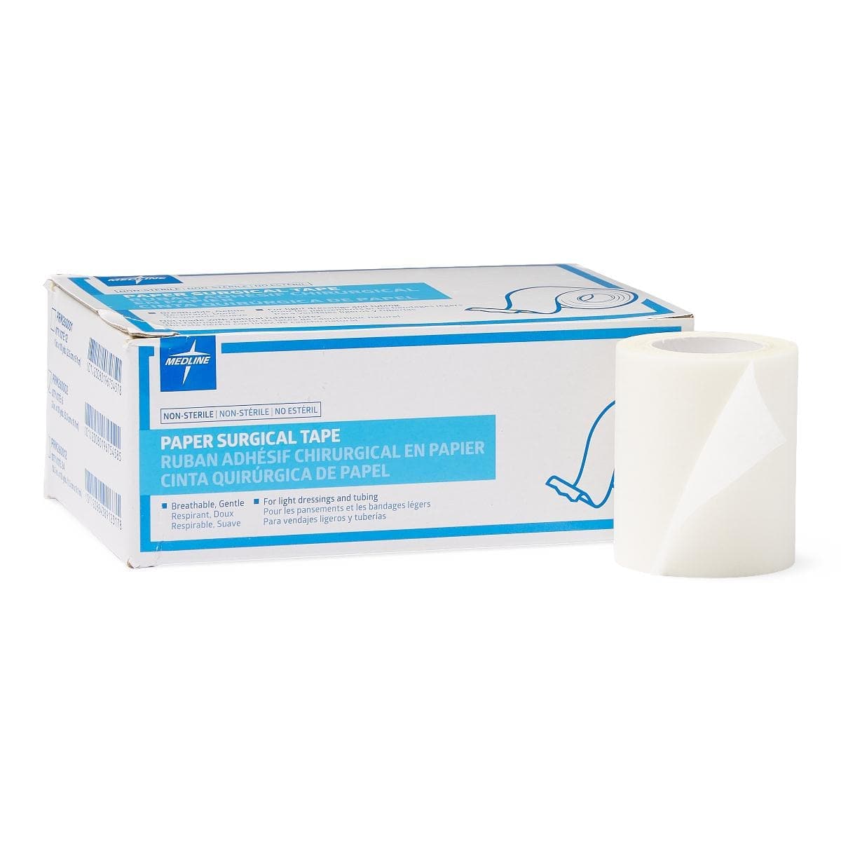 Medline 2"X10YD / Case of 72 Medline Paper Adhesive Tape