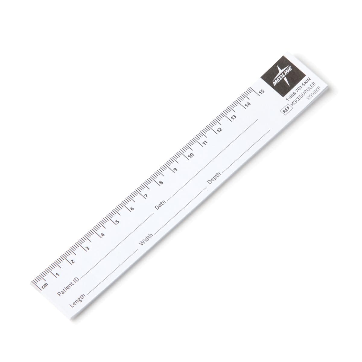 Medline Pack of 250 Medline Paper Wound Ruler