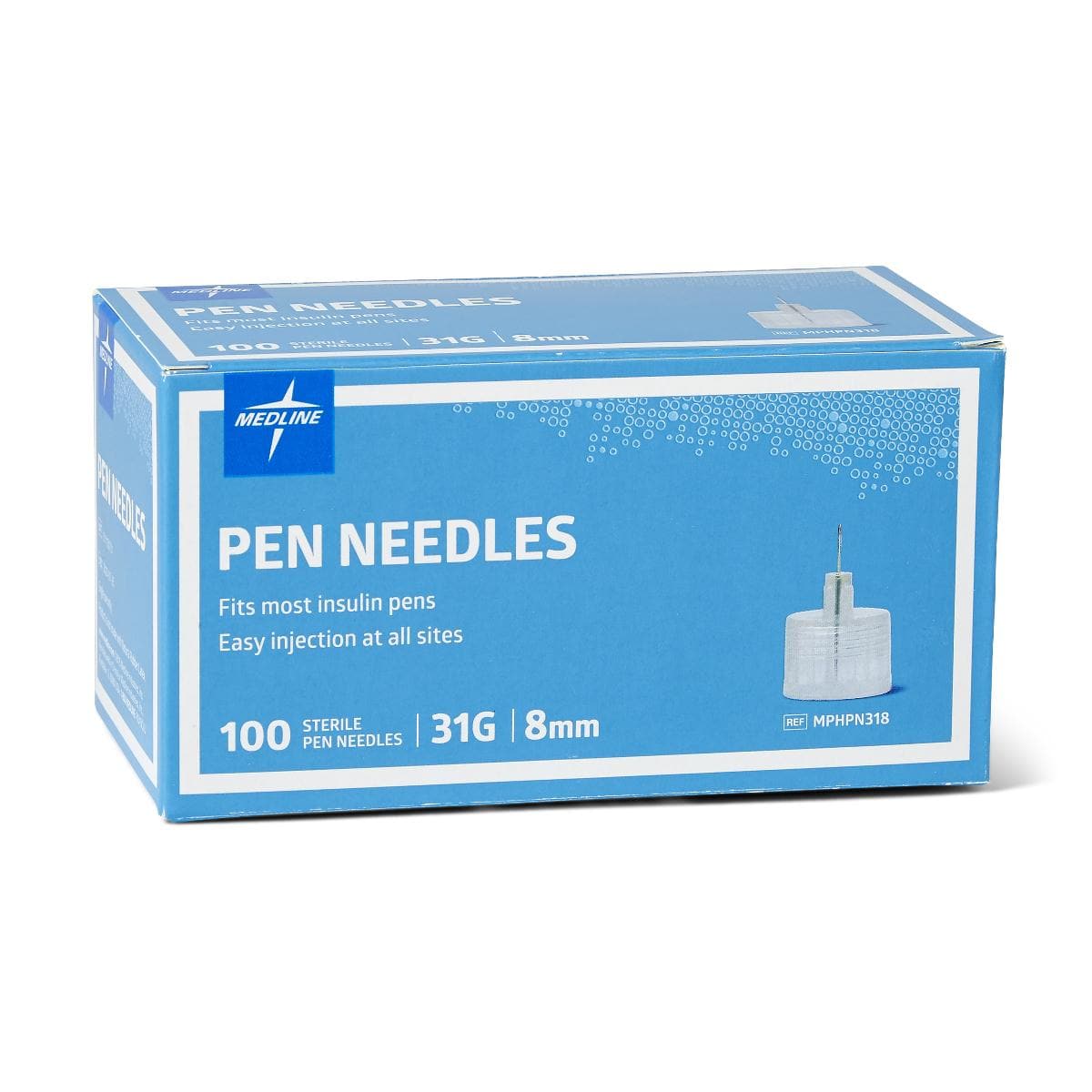 Medline 31 / 0.8 Medline Pen Needles