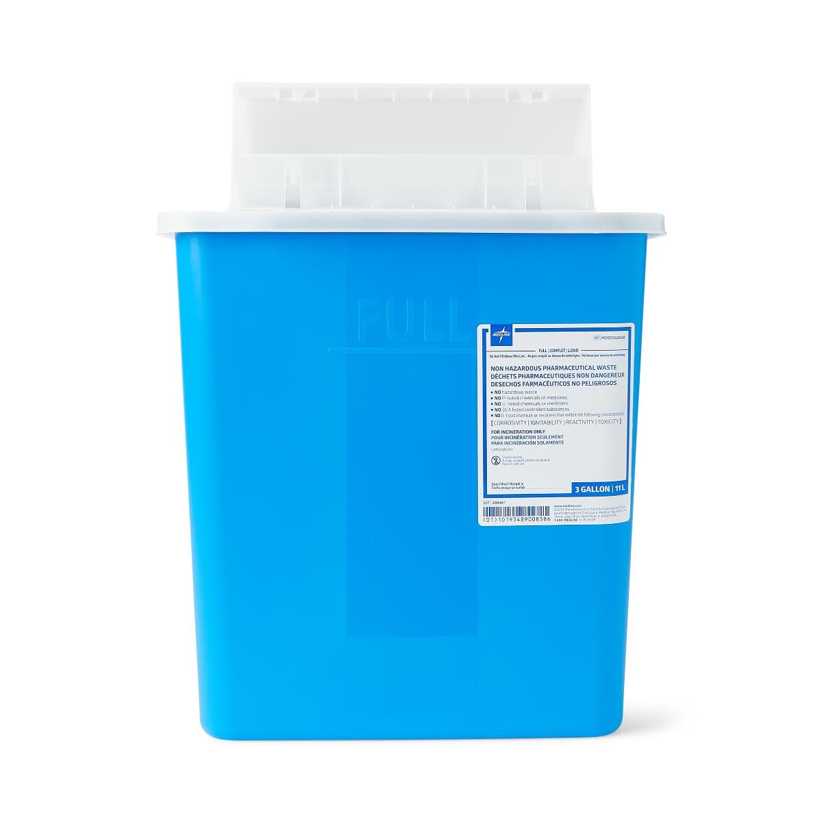 Medline Single Item Medline Pharmaceutical Waste Containers