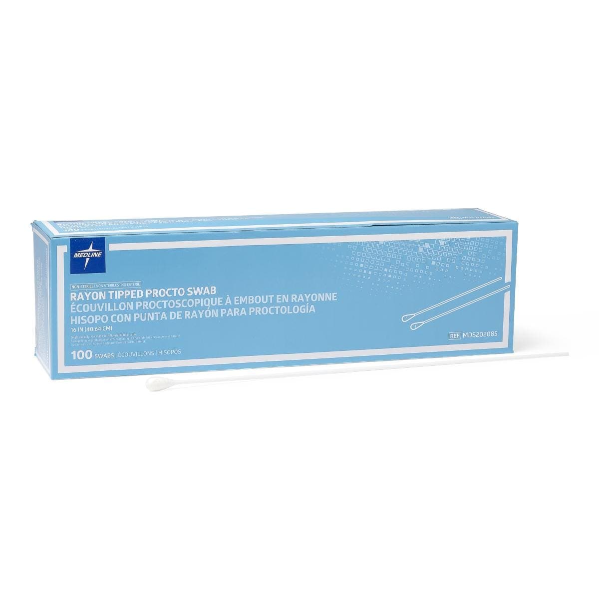 Medline Case of 500 Medline Proctoscopic Swabs