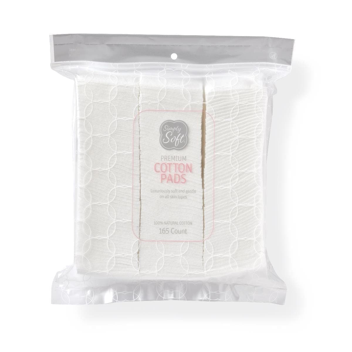 Medline Case of 6 Bags Medline Simply Soft Premium Cotton Pads