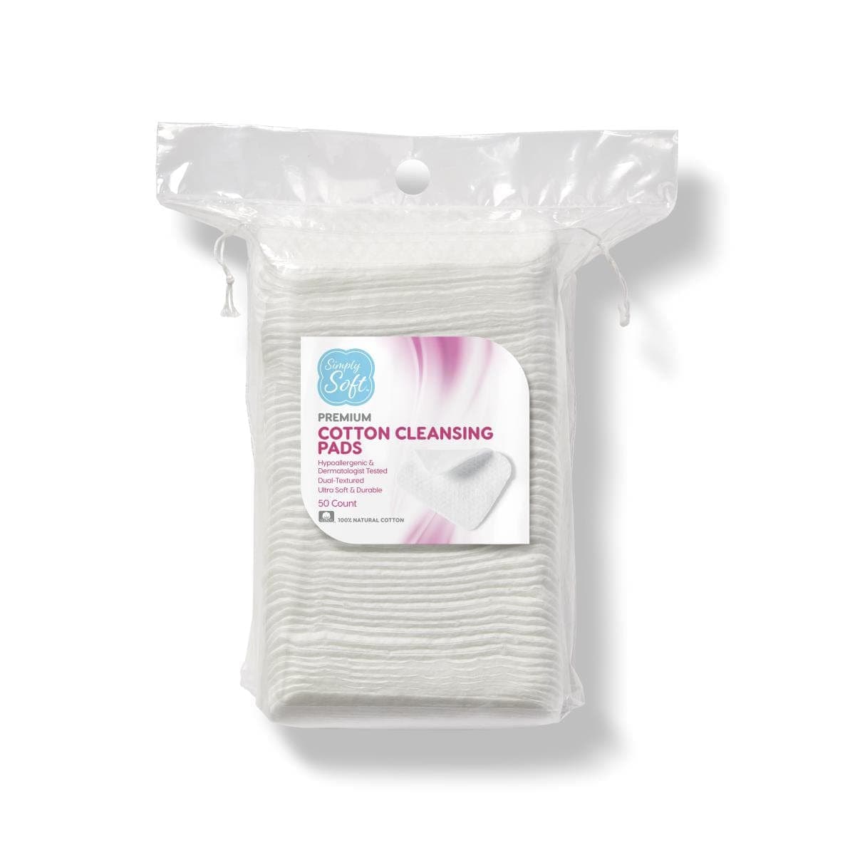 Medline Box of 4 Bags Medline Simply Soft Premium Cotton Pads