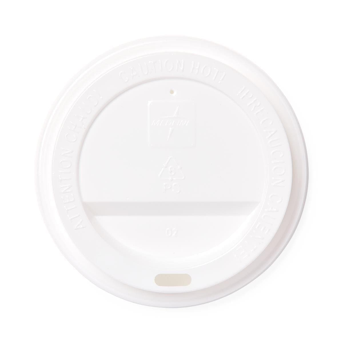 Medline 12-20 OZ Medline Sip-Thru Hot Cup Lids