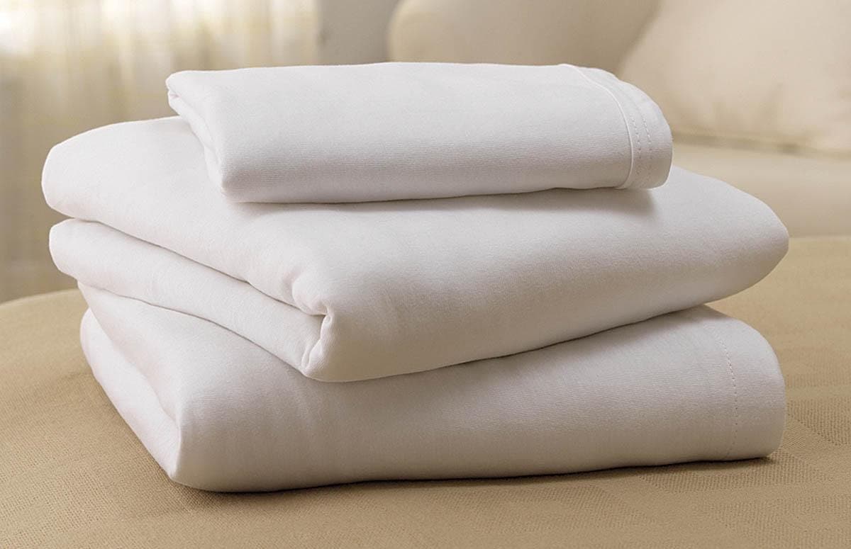 Medline Medline Soft-Fit Knitted Fitted Flat Sheets