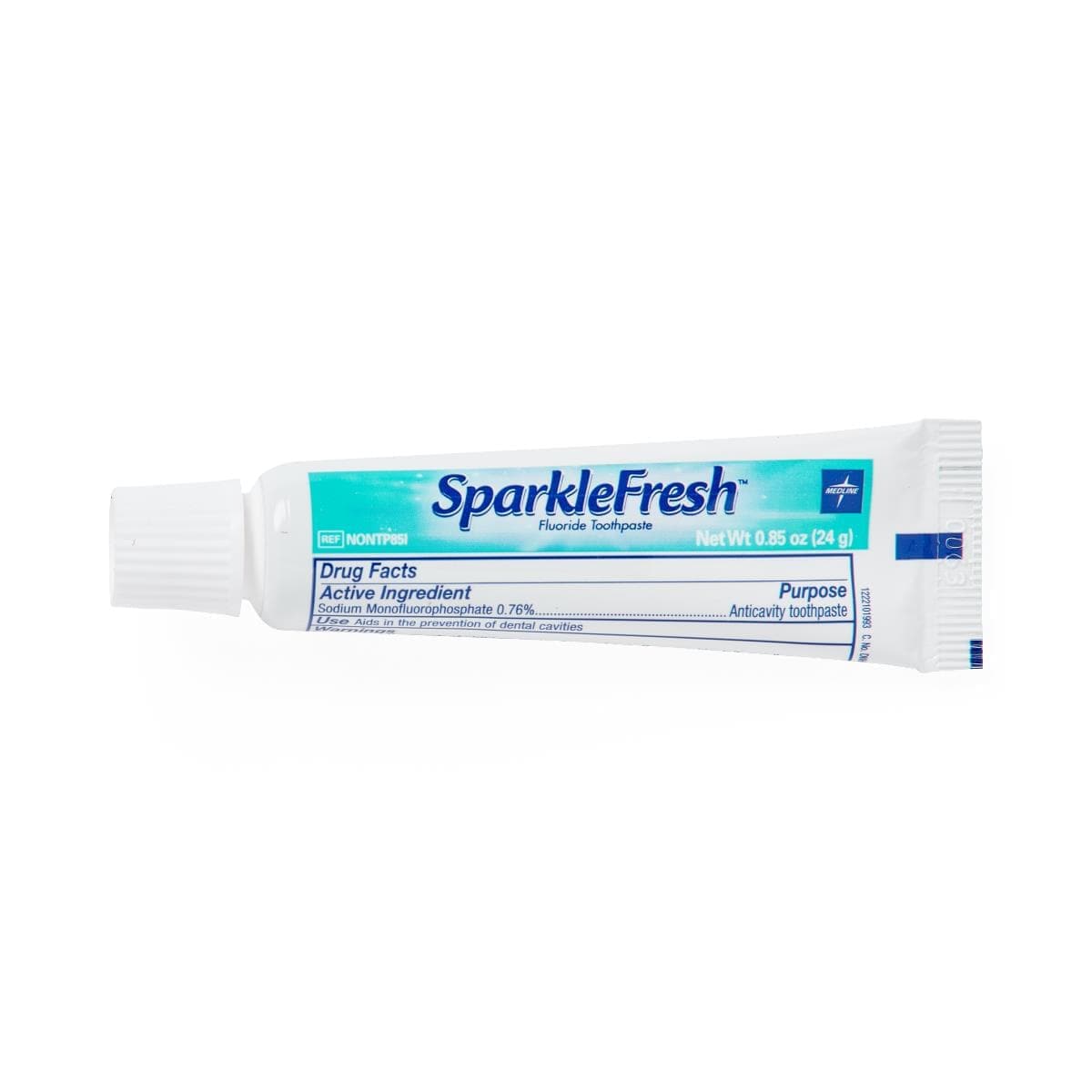 Medline 0.850 OZ / Case of 144 Medline Sparkle Fresh Toothpaste