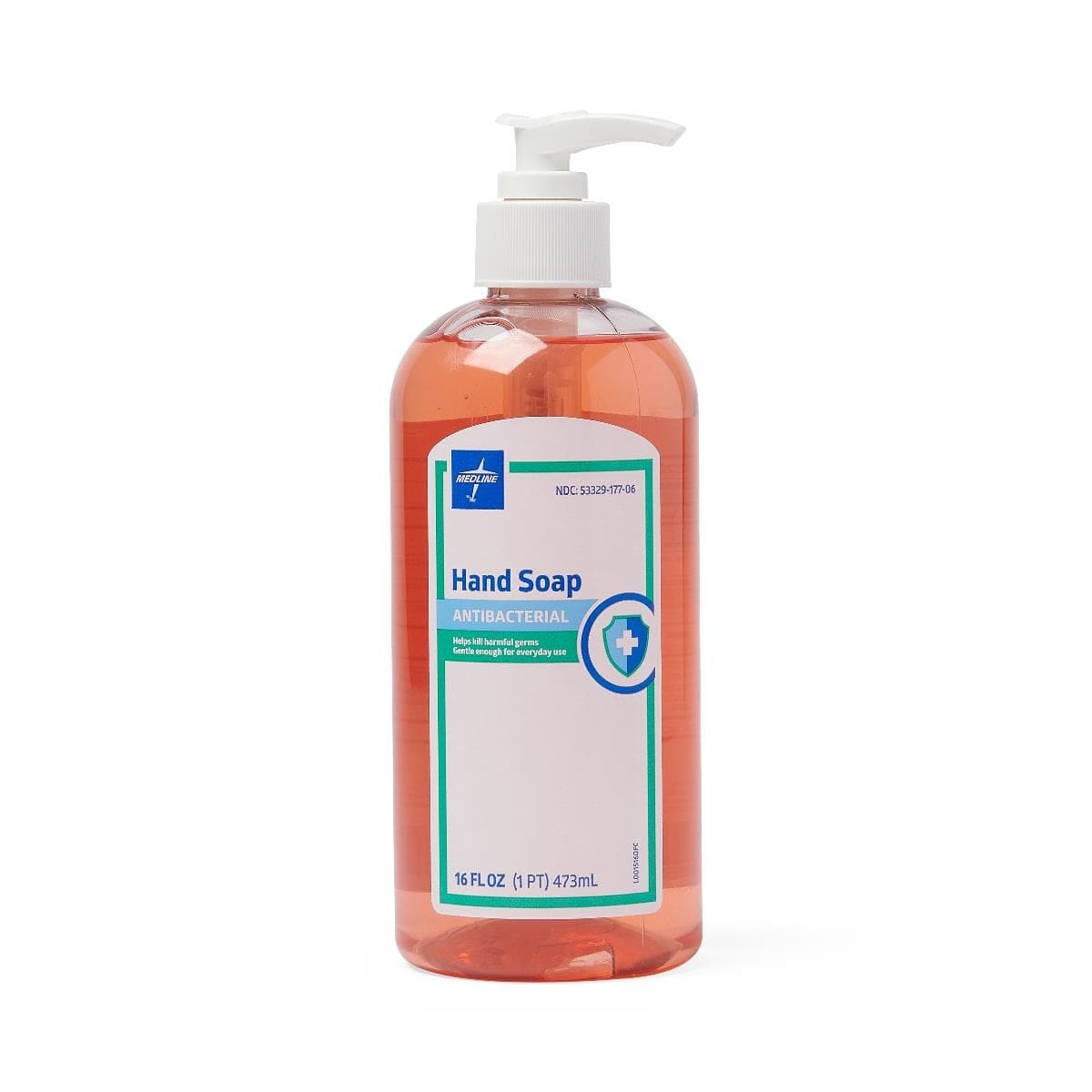 Medline Case of 12 / 16 OZ Medline Spectrum Antibacterial Liquid Hand Soap