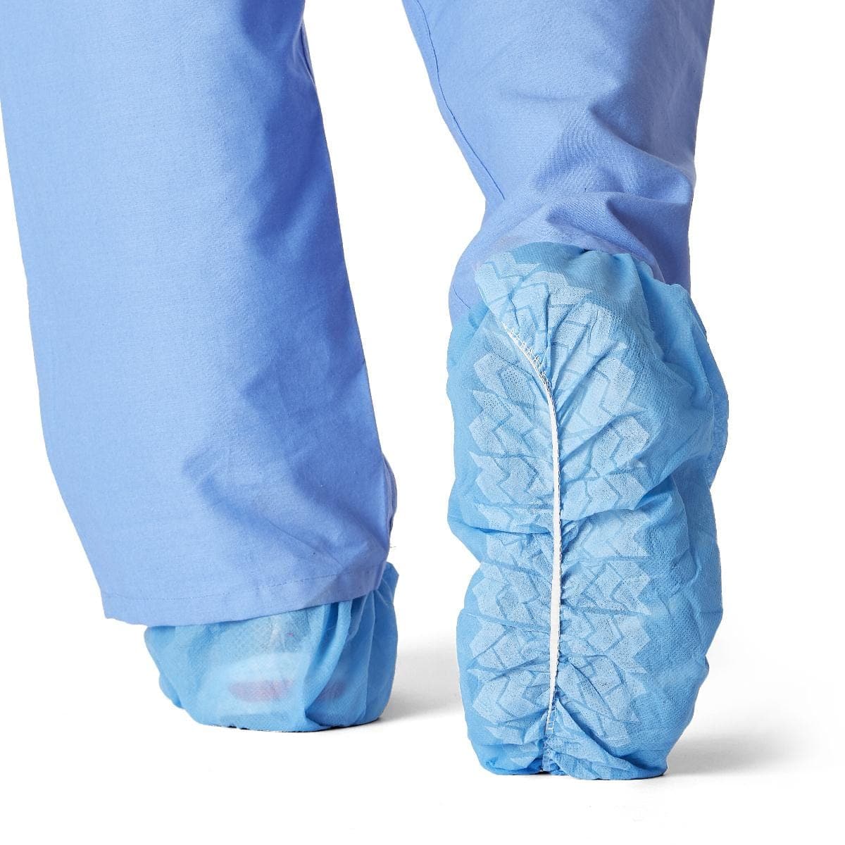 Medline XL / Case of 200 Medline Spunbonded Polypropylene Nonskid Shoe Covers