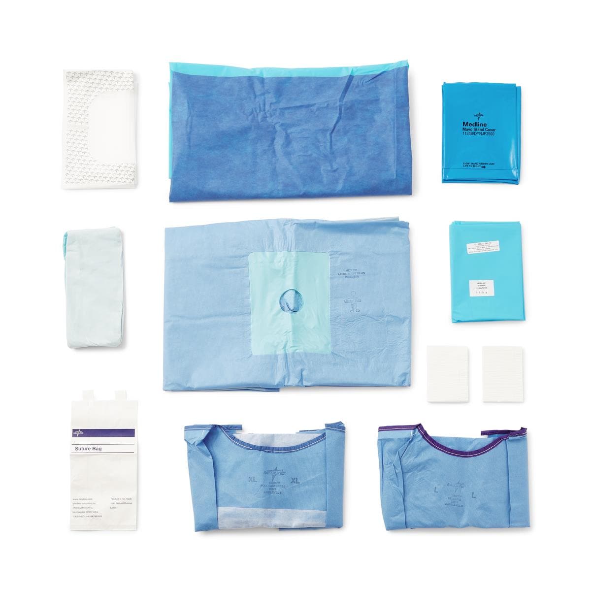 Medline Case of 6 Medline Sterile Arthroscopy Pack I, Sirus