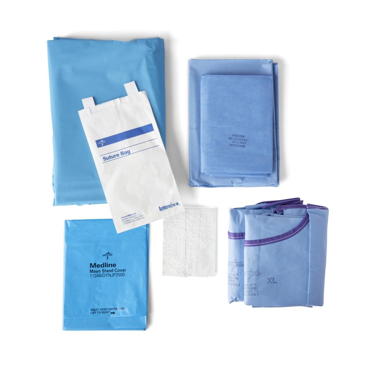 Medline Medline Sterile Basic Surgical Pack IV, Sirus