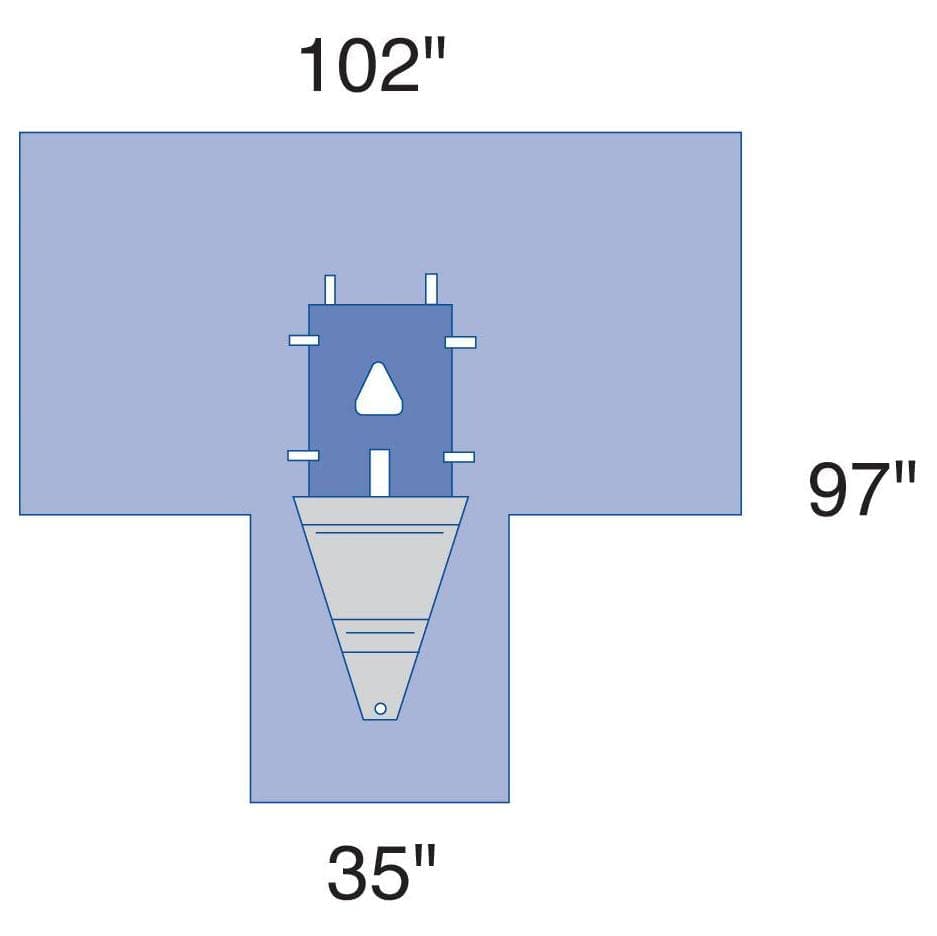 Medline Medline Sterile Laparoscopic Perineal Surgical Pack, Eclipse