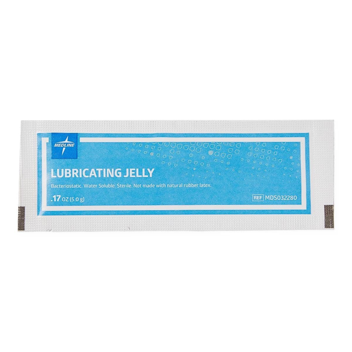 Medline 5.00 G / Box of 150 Medline Sterile Lubricating Jelly