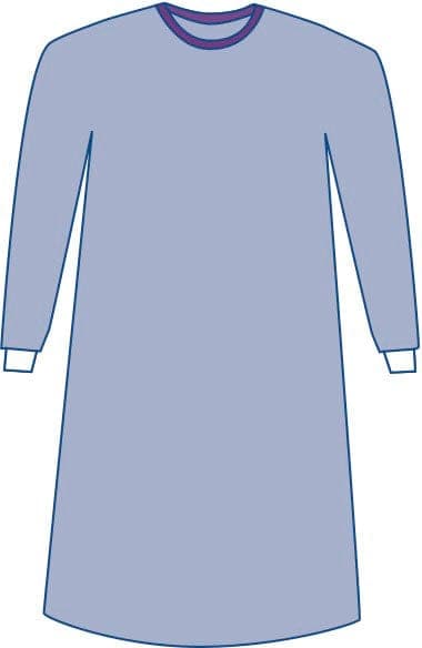 Medline Single Item / 3XL Medline Sterile Nonreinforced Sirus Surgical Gowns with Set-In Sleeves