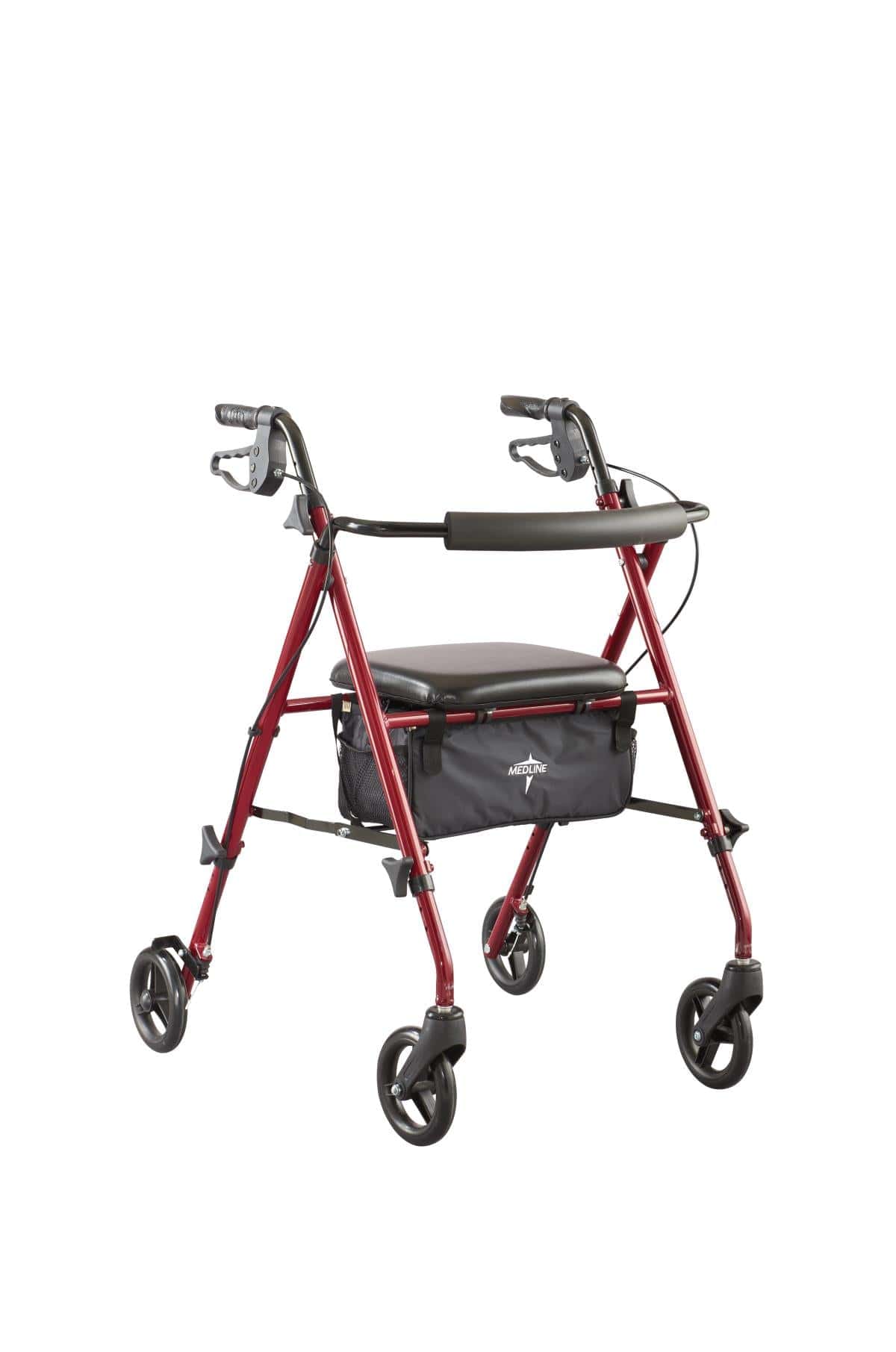 Medline Red Medline Superlight Rollators