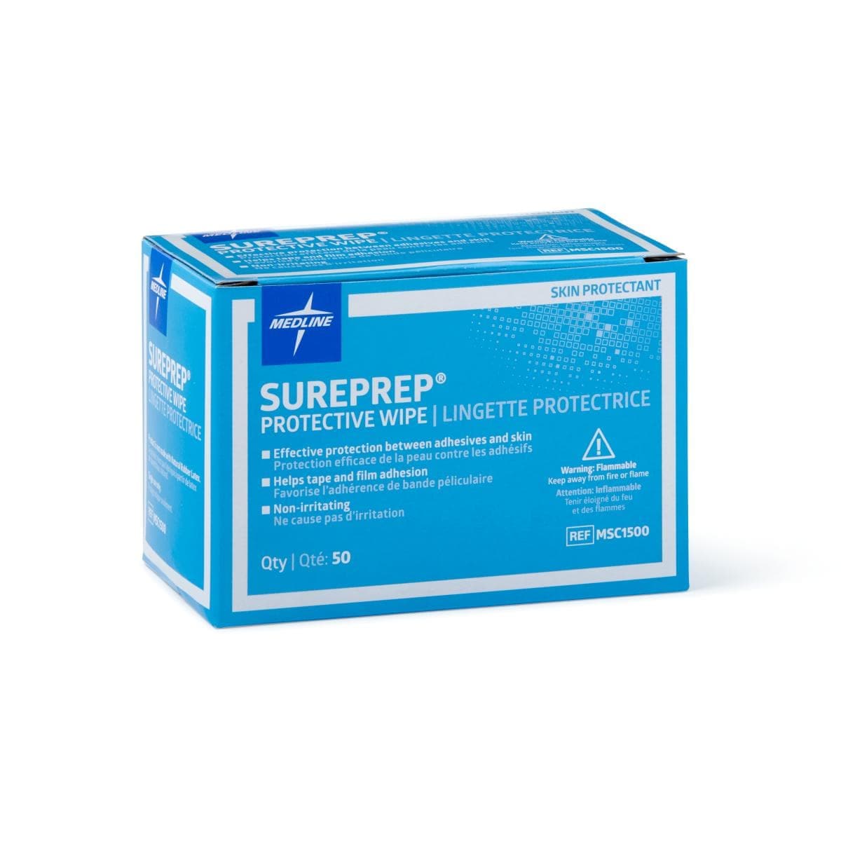 Medline Case of 1000 Medline SurePrep Skin Protectant Wipe