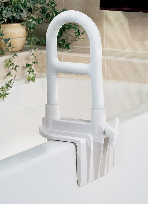 Medline White / Case of 3 Medline Tub Grab Bars