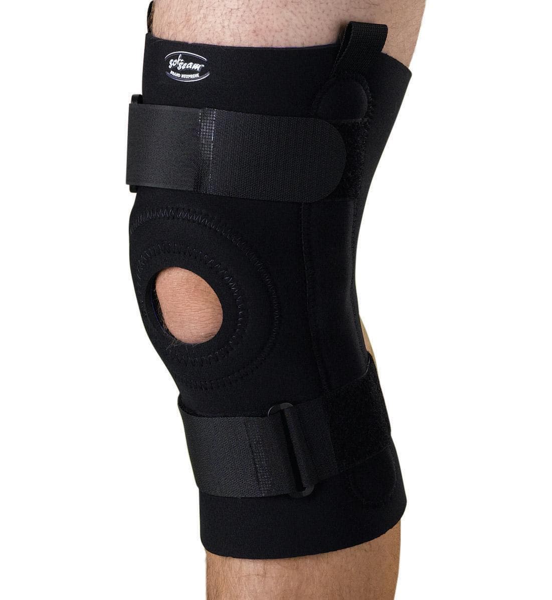 Medline 3XL Medline U-Shaped Hinged Knee Supports