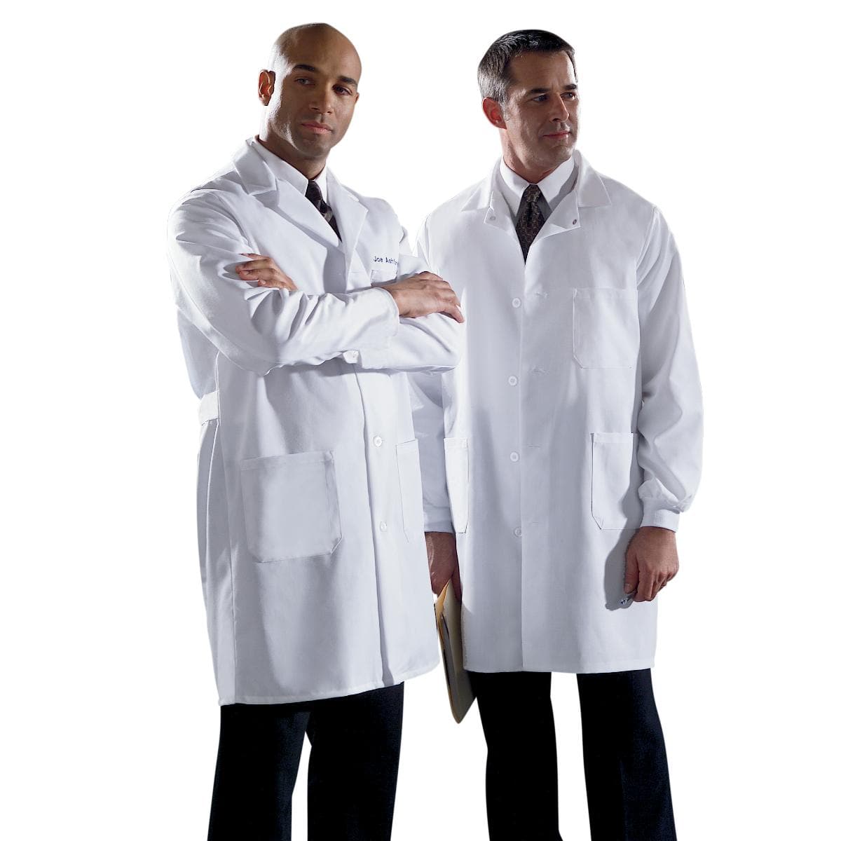 Medline 36 Medline Unisex/Men's Staff Length Lab Coats