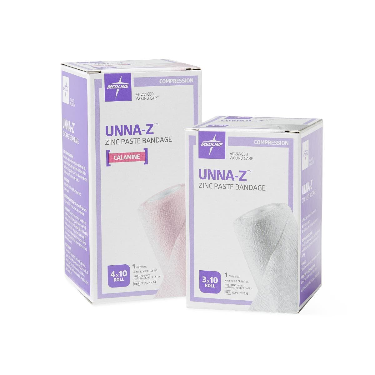 Medline Case of 12 Medline Unna-Z Zinc Oxide Compression Bandages