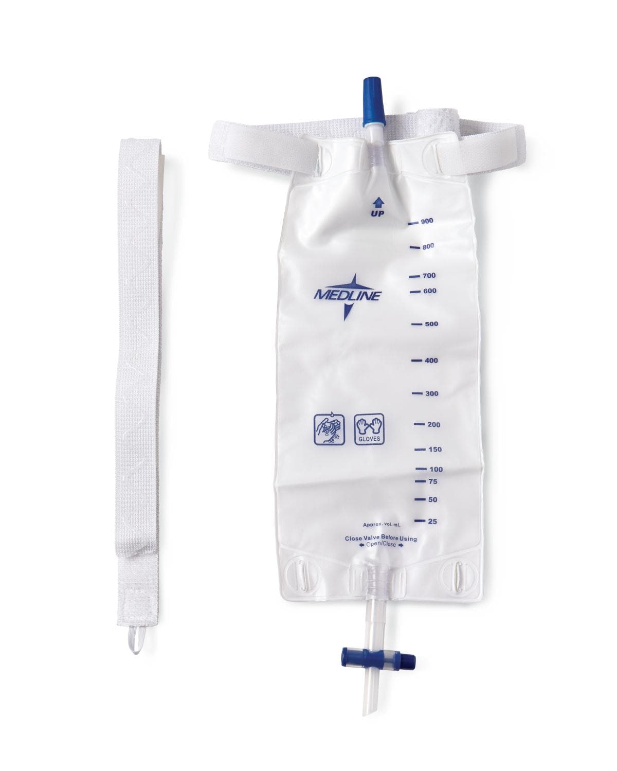 Medline Single Pair Medline Urinary Leg Bag Accessories