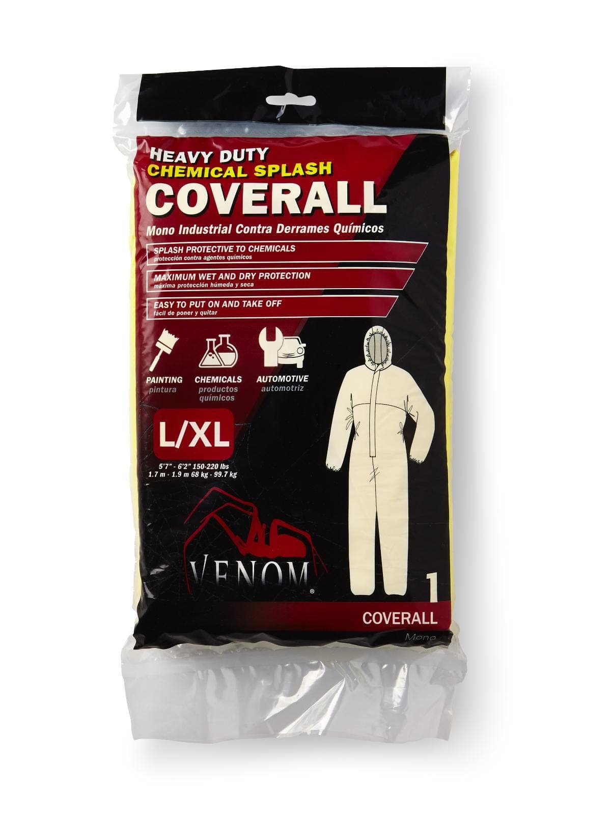 Medline Medline Venom Chemical Splash Coveralls