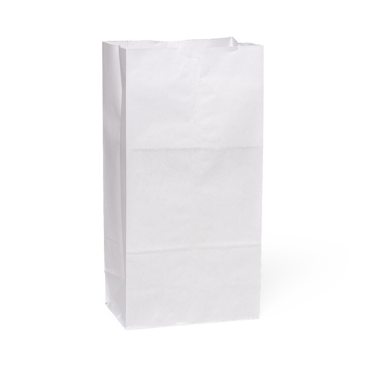 Medline 6"X4"X12.5" Medline White Paper Bags