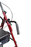 Drive Medical Duet Dual Function Transport Wheelchair Rollator Rolling Walker