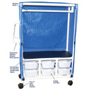 MJM International 300-Series Linen Carts MJM International Combo Specialty Cart