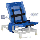 MJM International Pediatric-Reclining Chairs MJM International Small Articulating Shower Chair