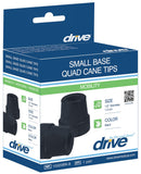 Drive Medical Small Base Quad Cane Tip, Pack of 4