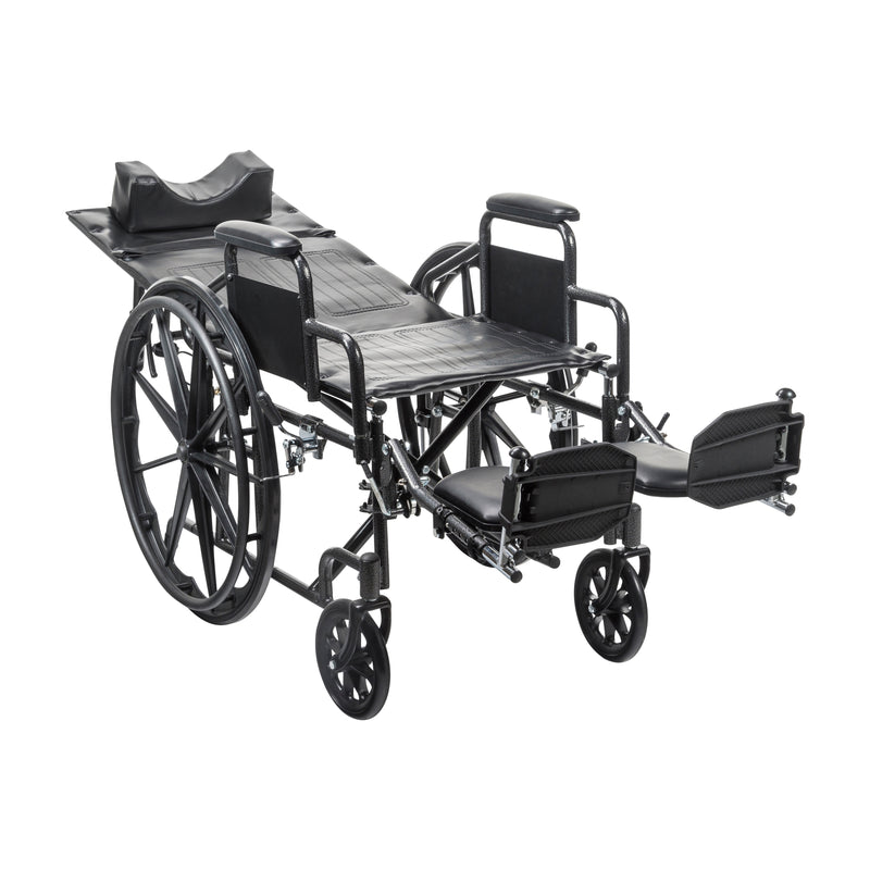 Drive Medical Silver Sport Full-Reclining Wheelchair