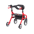 Drive Medical Nitro Sprint Rollator Rolling Walker, Hemi Height