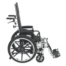 Drive Medical Viper Plus Light Weight Reclining Wheelchair with Elevating Leg rest and Flip Back Detachable Arms