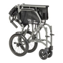 Drive Medical Silver Sport 1 Wheelchair with Full Arms and Swing away Removable Footrest