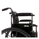 Drive Medical Cruiser X4 Lightweight Dual Axle Wheelchair with Adjustable Detatchable Arms