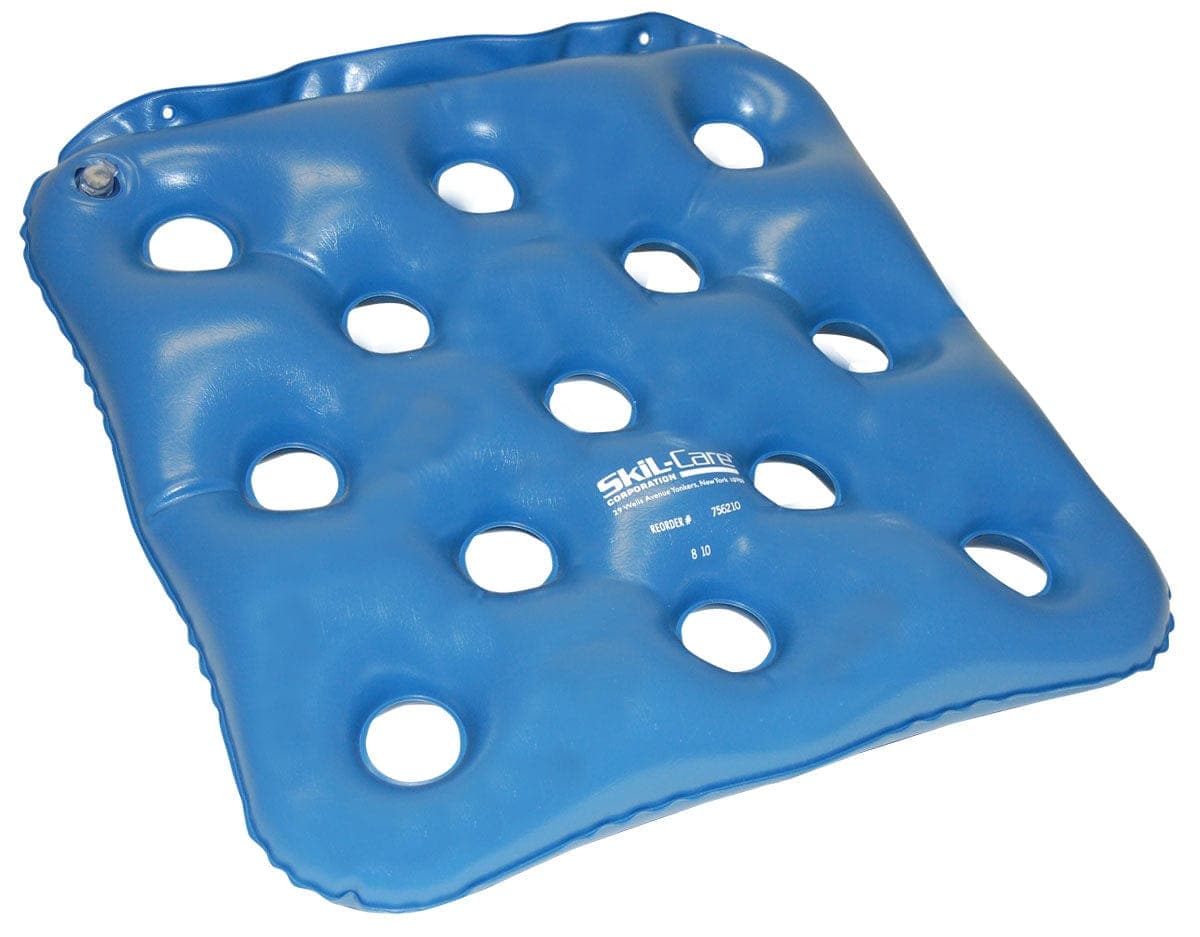 SkilCare Cushions No Cover / 17"W X 17"D / Case of 12 SkilCare Air-Lift 17" Seat Cushion