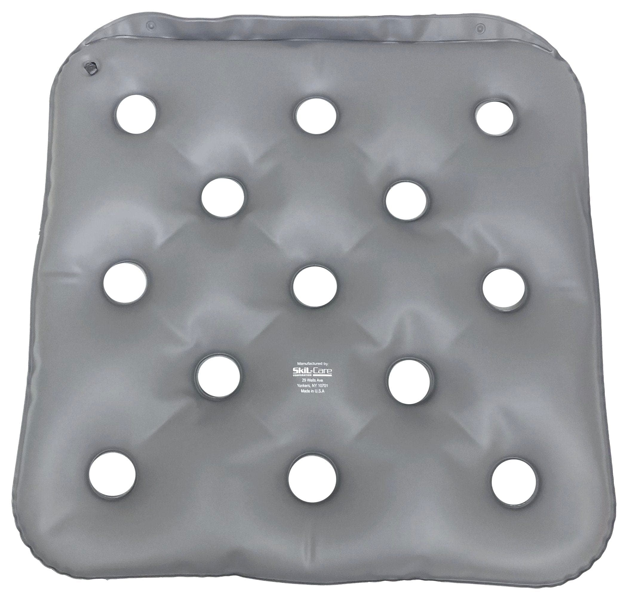 SkilCare Cushions No Cover / 19"W x 19"D / Case of 12 SkilCare Air-Lift 17" Seat Cushion