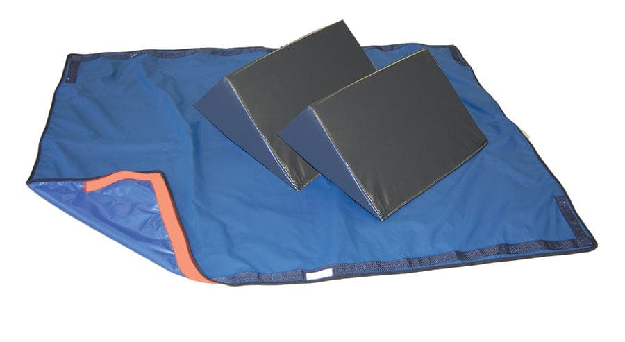 SkilCare Bed Positioning SkilCare Bed Positioning System, 50" x 38" Sheet and Two 16"L 30 Deg Wedges