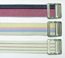 SkilCare Ambulation Standard Webbing / Metal - Pinstripe SkilCare Cotton Gait Belt, Standard Webbing, Metal Buckle - Pinstripe