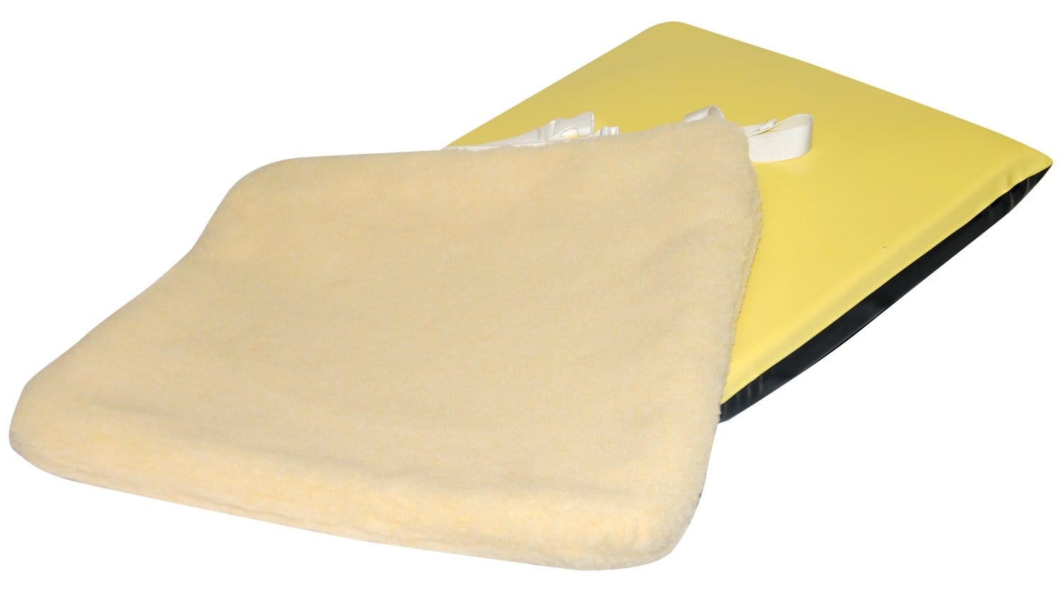 SkilCare Cushions SkilCare Econo-Gel 16" Cushion with Sheepskin Cover
