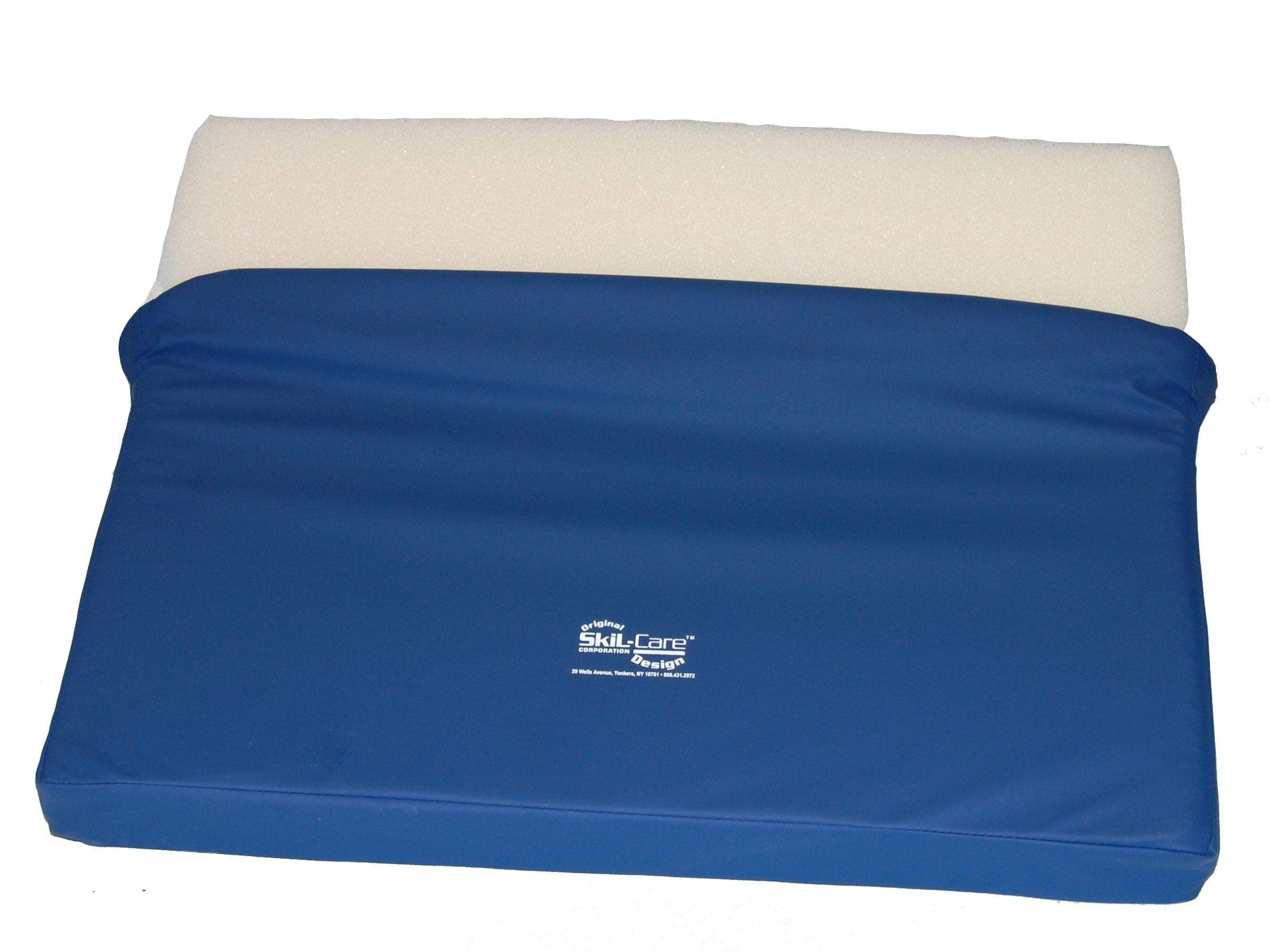 SkilCare Cushions 16"W x 16"D x 2"H SkilCare EZ Dry Foam 16" Cushion w/LSII Cover, 2"H