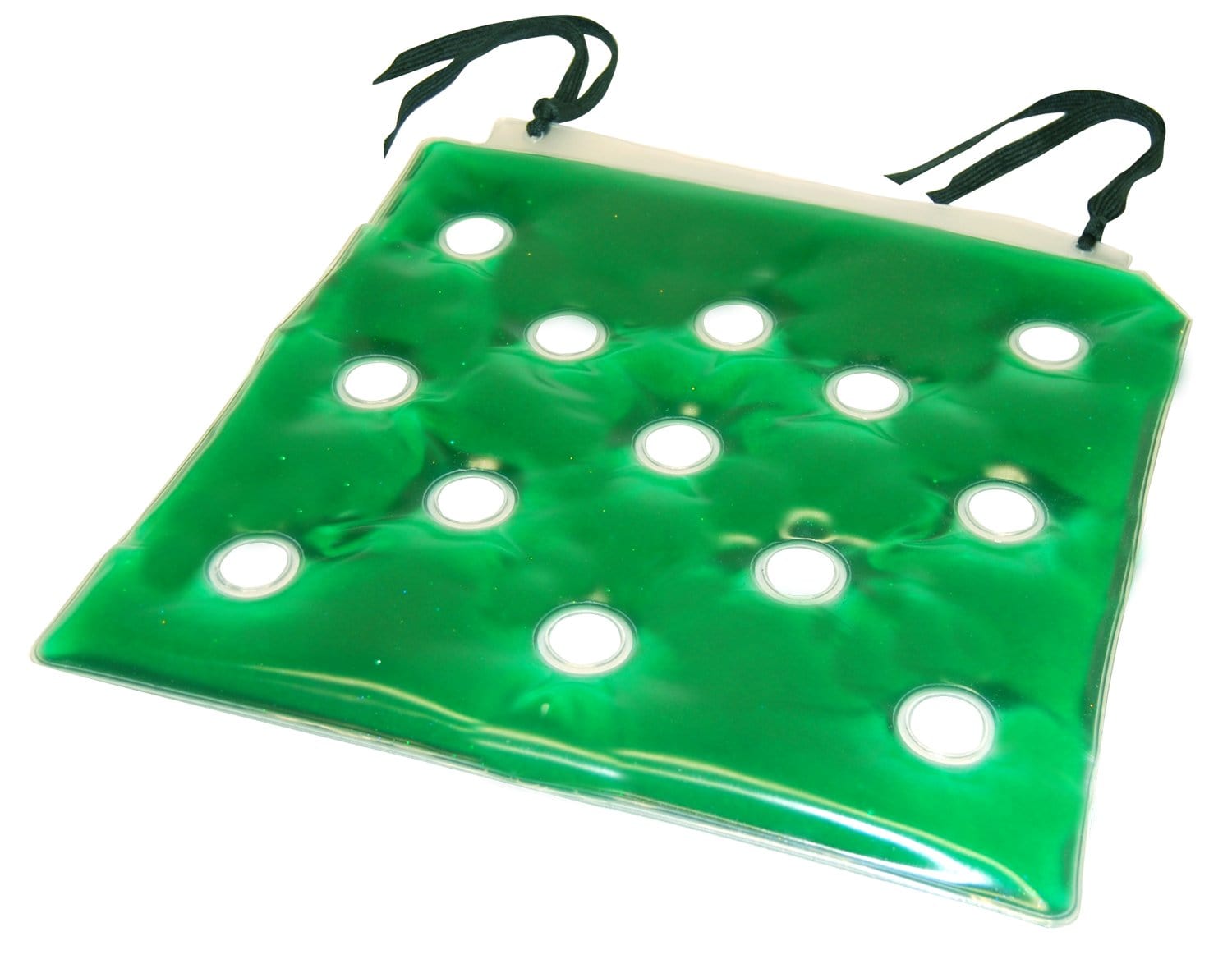 SkilCare Cushions SkilCare Gel-Lift 16" Cushion w/Safety Ties - Green