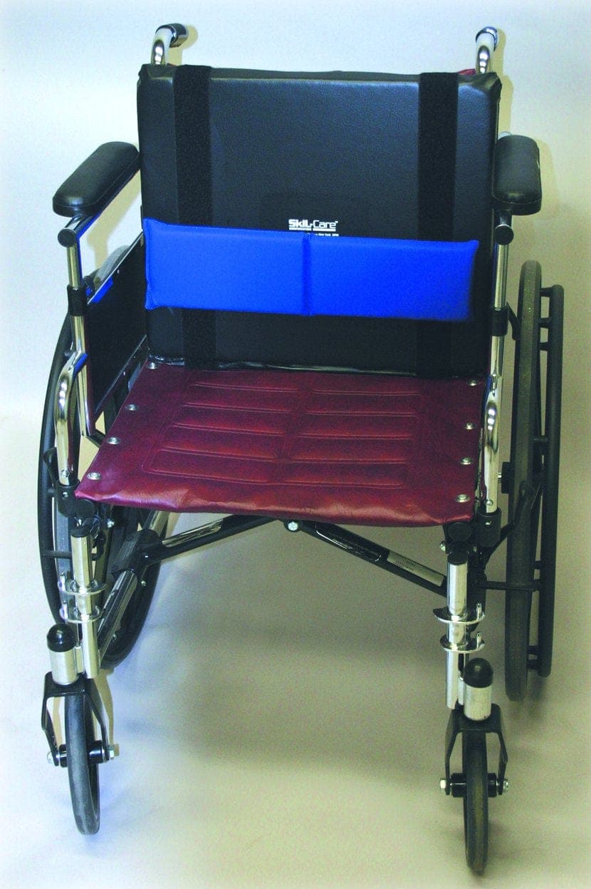 SkilCare Wheelchair accessories SkilCare Lateral/Lumbar Support w/Gel Pads & Vinyl Cover