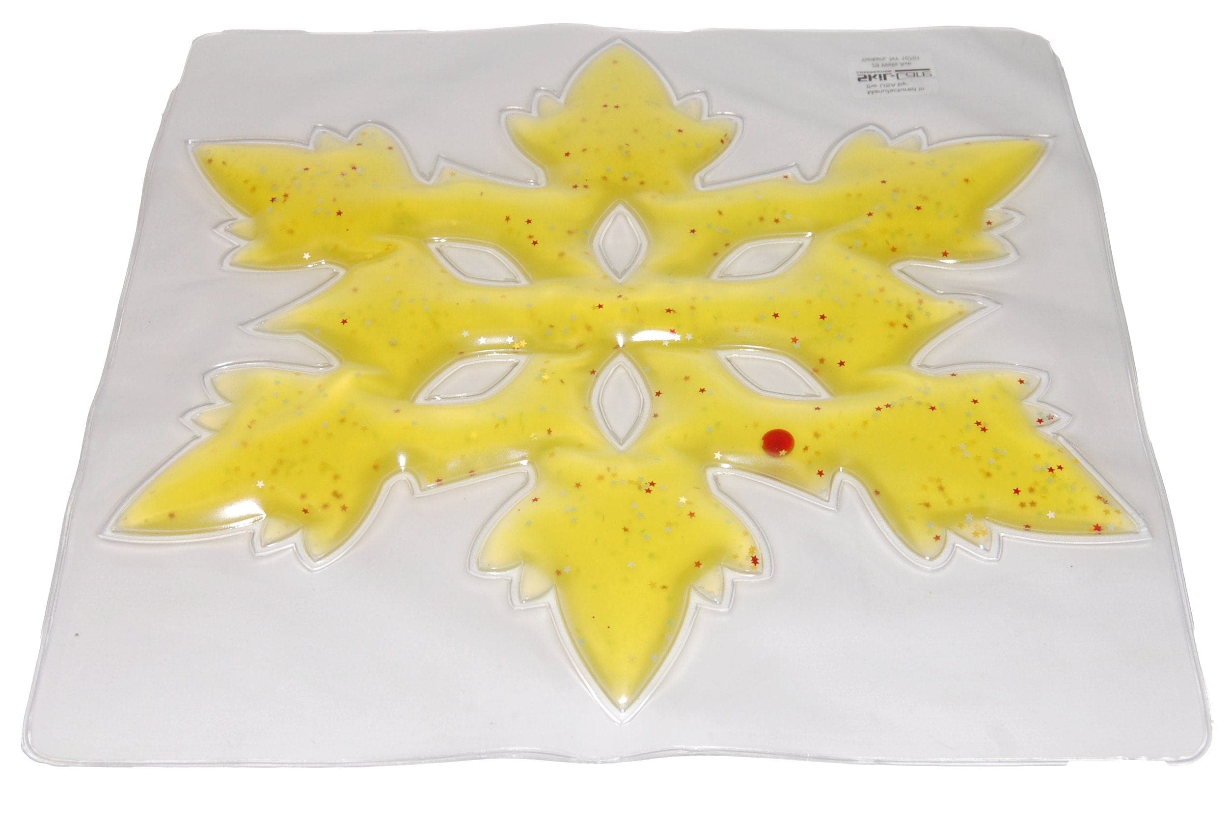 SkilCare Sensory Integration Yellow SkilCare Light Box 6 Spoke Snow Flake Gel Pads - Blue