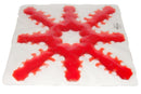 SkilCare Sensory Integration Red SkilCare Light Box 8 Spoke Snow Flake Gel Pad - Blue