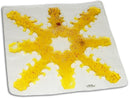 SkilCare Sensory Integration Yellow SkilCare Light Box 8 Spoke Snow Flake Gel Pad - Blue