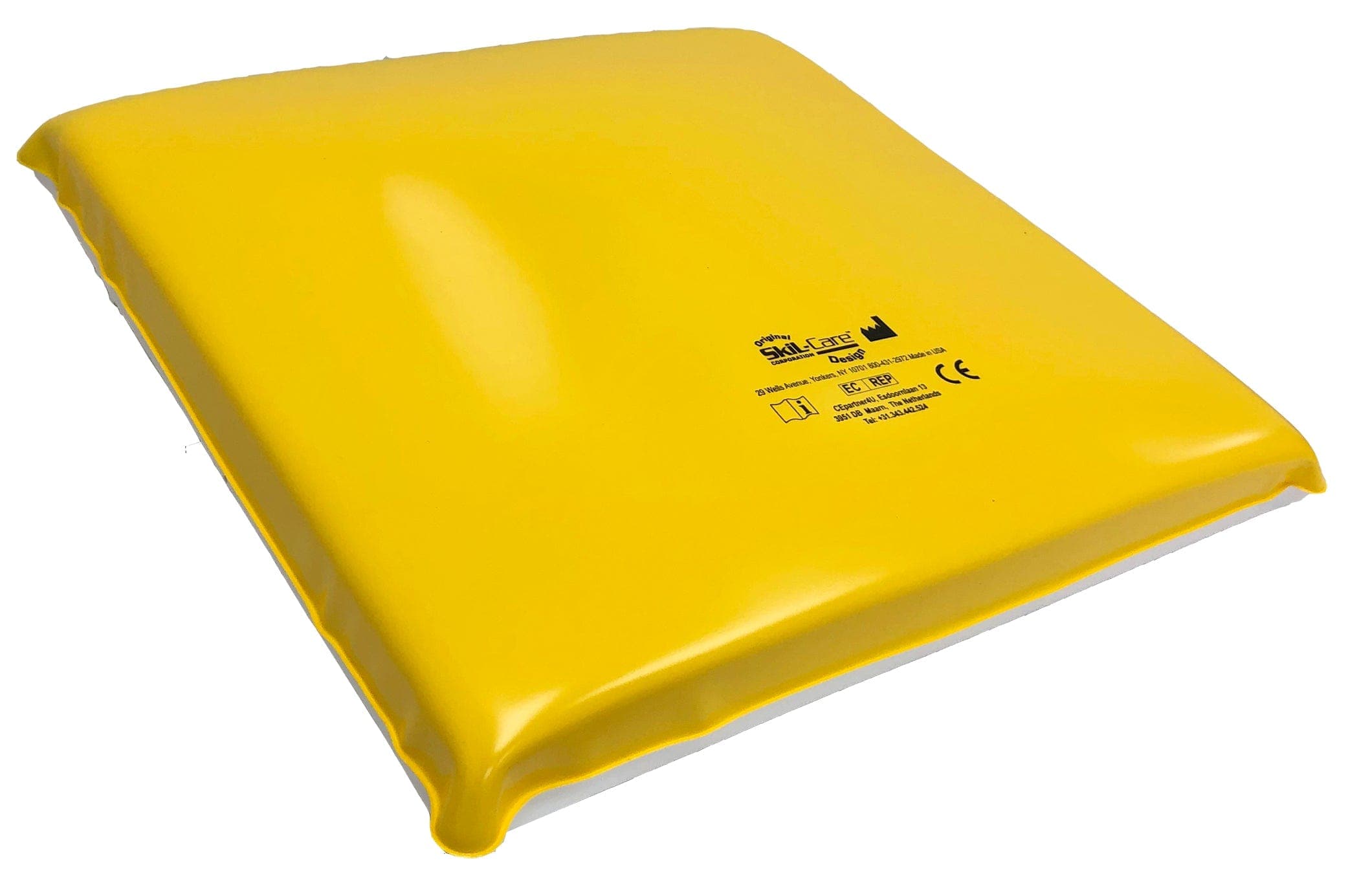 SkilCare Cushions Yellow SkilCare PathoShield Econo-Gel Cushion, 16"W x 16"D x 2"H, Yellow