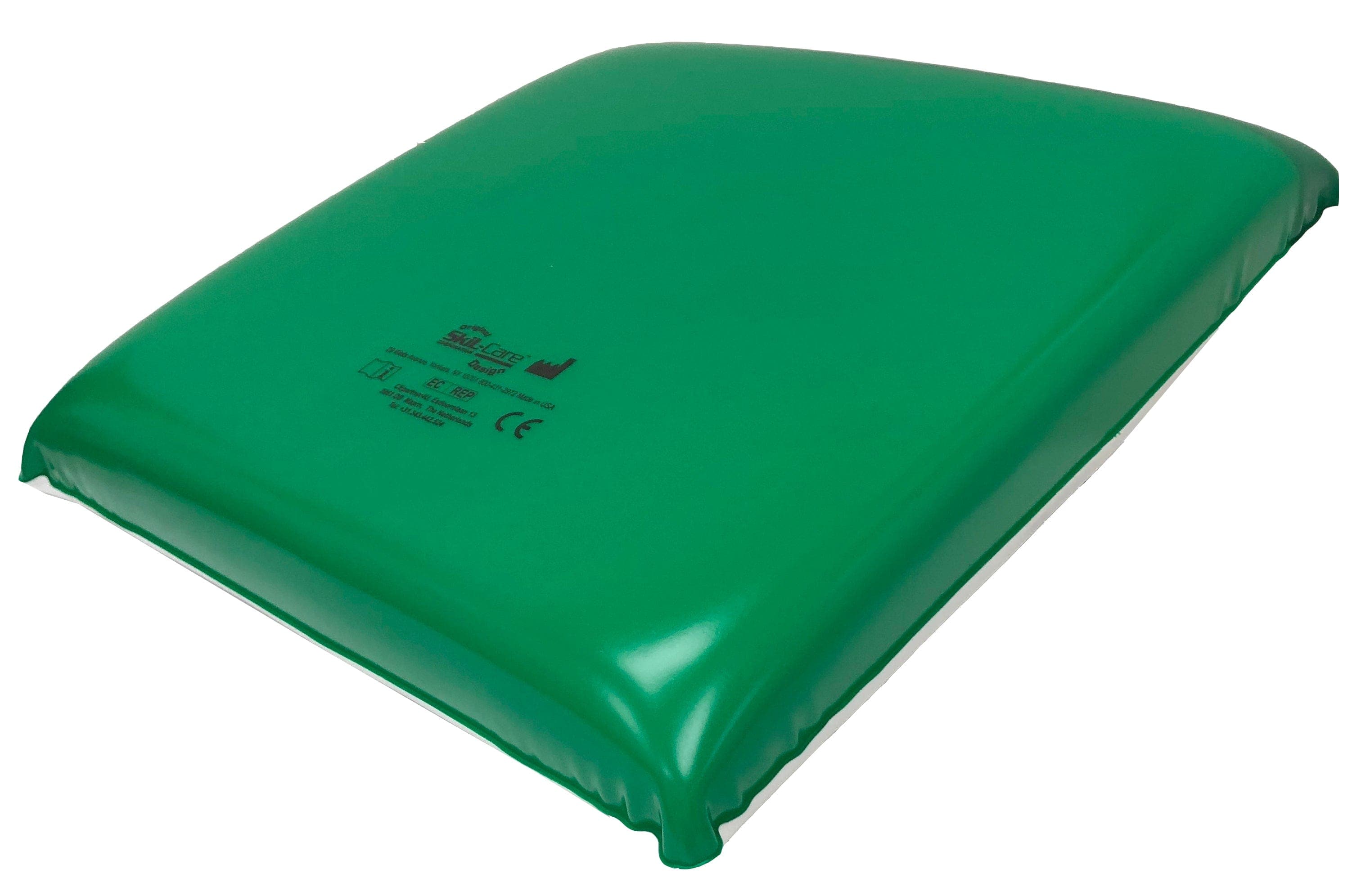 SkilCare Cushions Green / 18"W x 16"D x 3"H SkilCare PathoShield Solid Foam Cushion, 14"W x 14"D x 2"H, Yellow