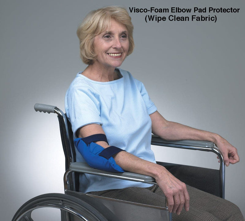 SkilCare Wound Management SkilCare Visco-Foam Elbow Pad Protectors w/LSII Cover